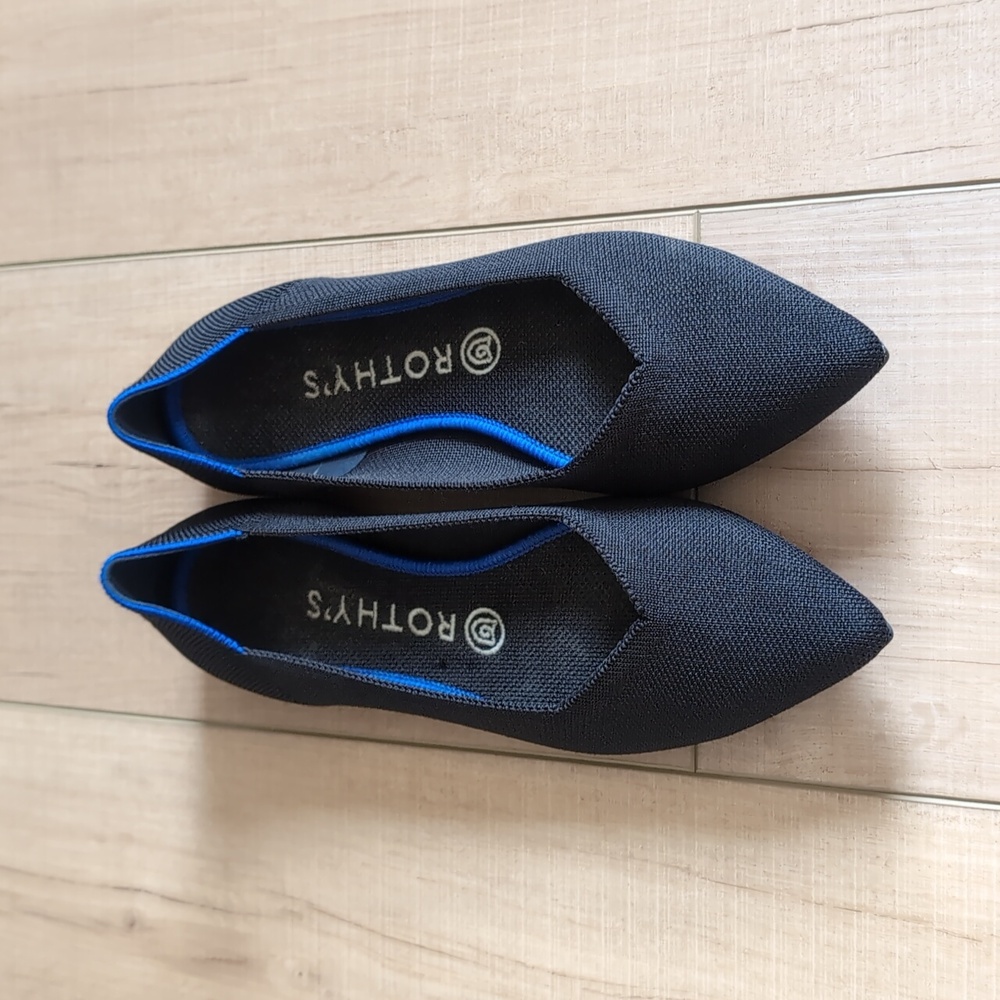 Rothy's pointy toe flats